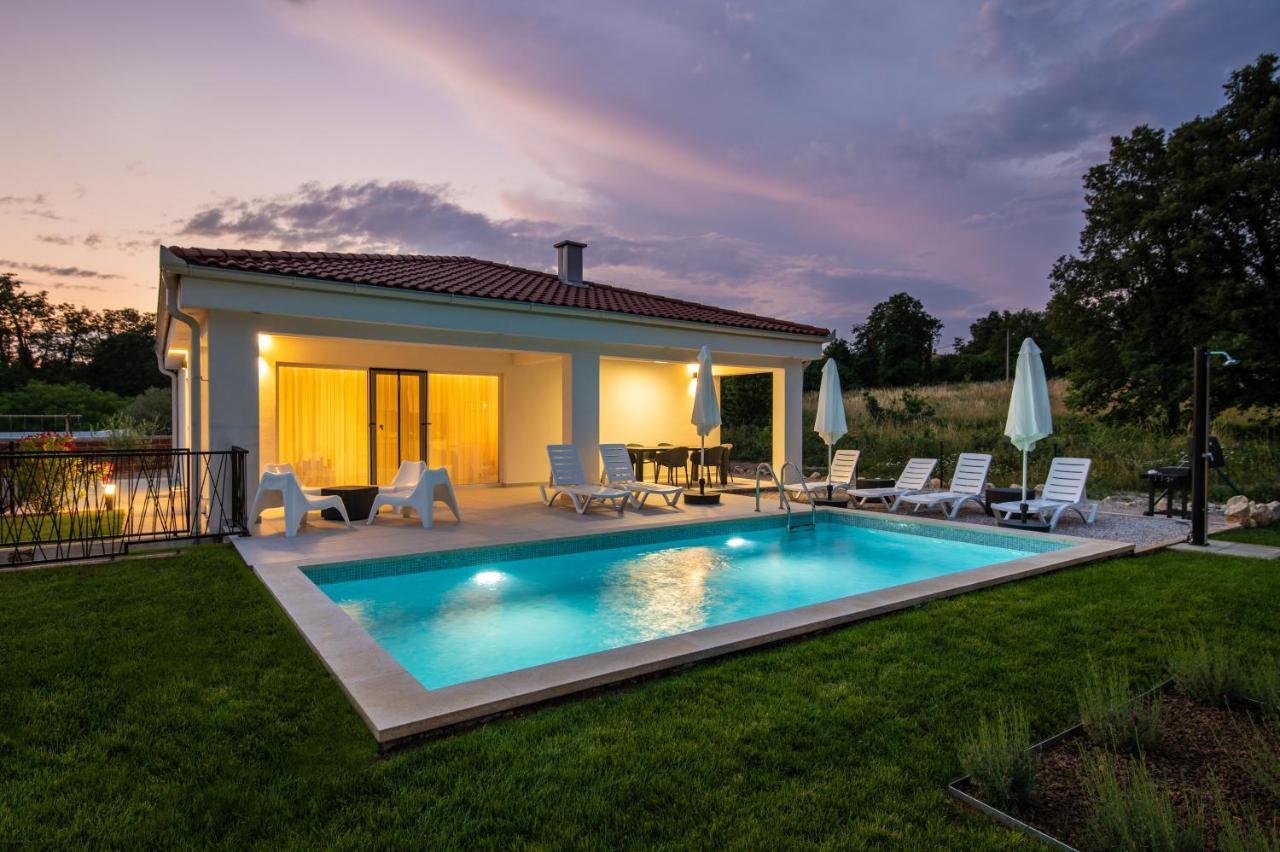 Villa Destiny Nedescina, Istrien, Kroatien Exterior photo