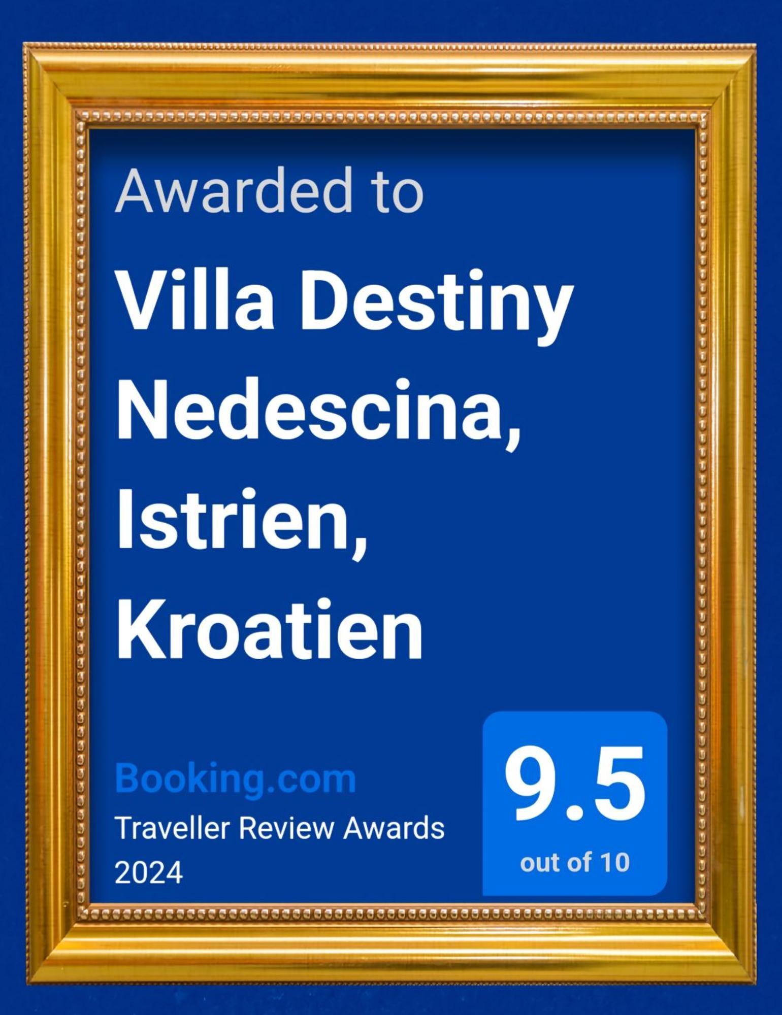 Villa Destiny Nedescina, Istrien, Kroatien Exterior photo